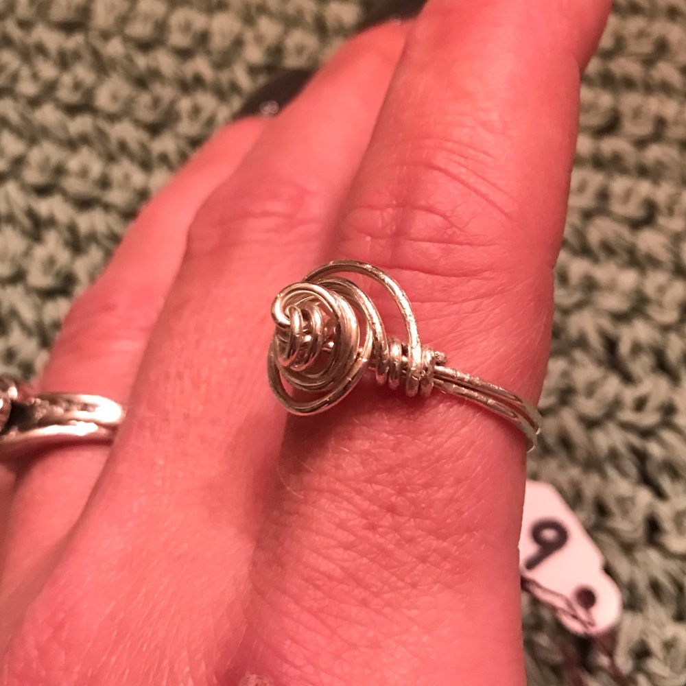 New  925 sterling silver wrap ring